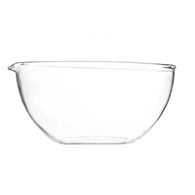 CNWTC Labs Glass Flat Bottom Dish Evaporating Dish Glass Eaporating Dish 75ml με στόμιο